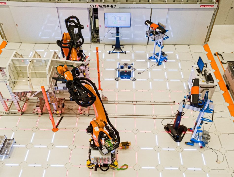 BAE Systems 'Factory of the Future' - True Position Robotics